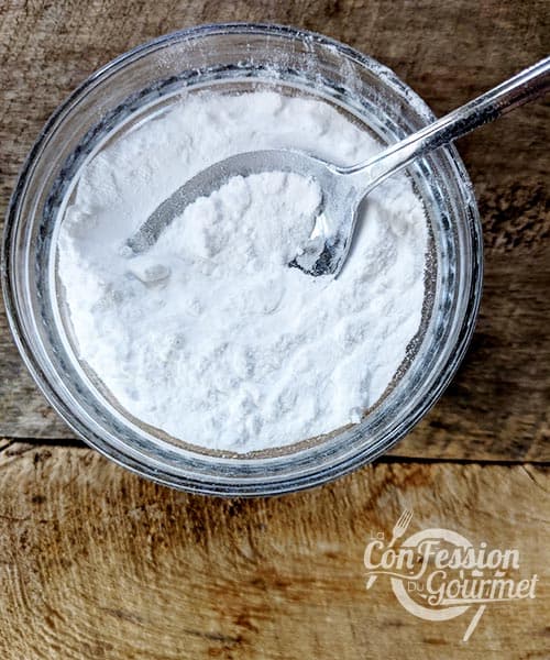 sucre keto érythritol pour les recettes sans sucre de la Confession du Gourmet