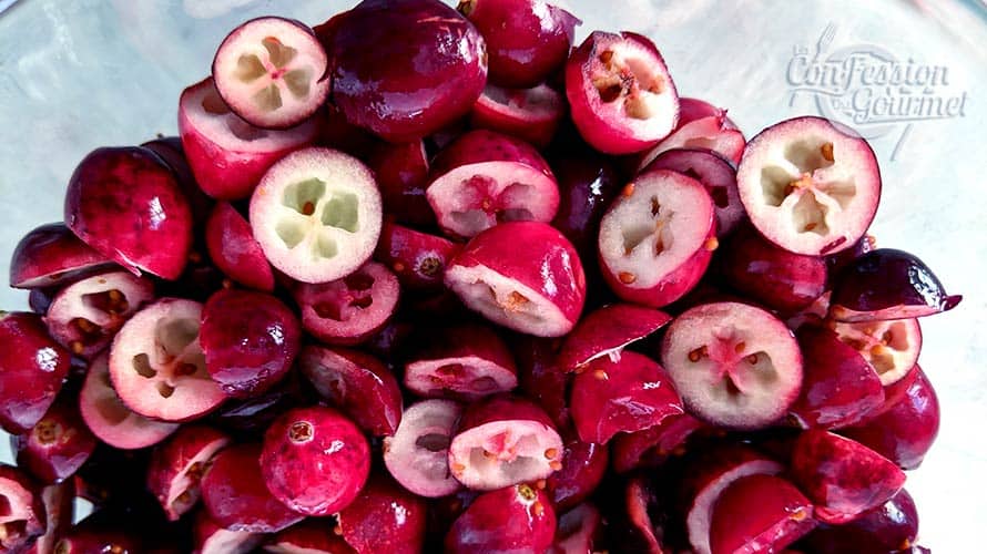 Cranberries séchées moins sucrées, sans huile ni OGM - Kanata